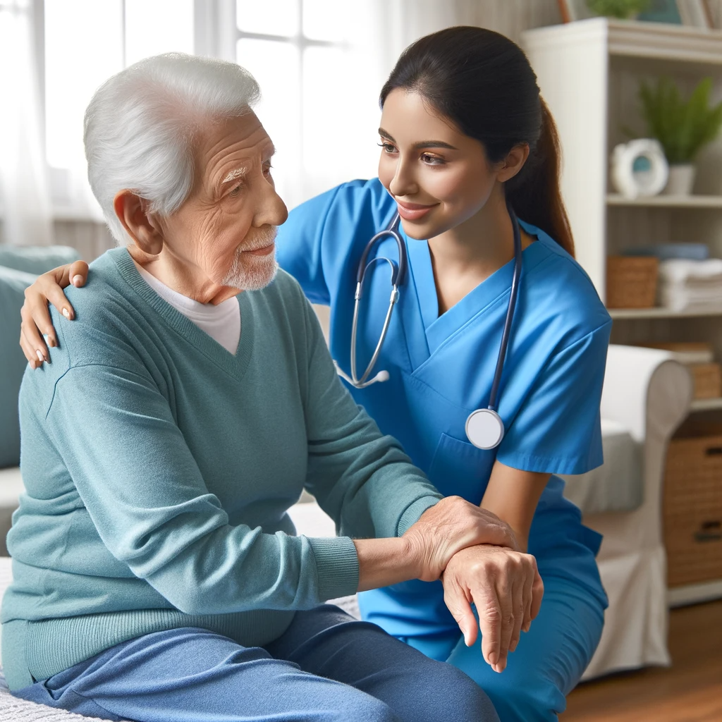 CNA Assisting with Mobility